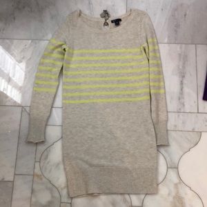 Long sleeve kids sweater dress